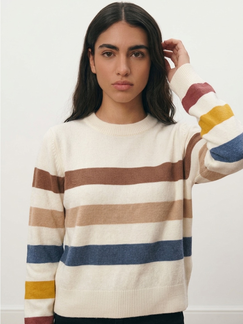Striped Multicolor Women's Sweater